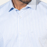 Shirt:Full Sleeve_Regular Fit_Stripe_360#1
